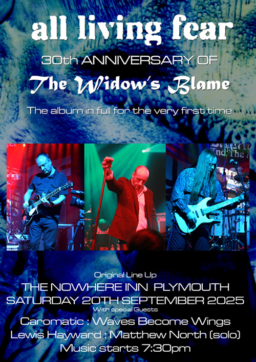 All Living Fear Nowhere inn 20th September 2025